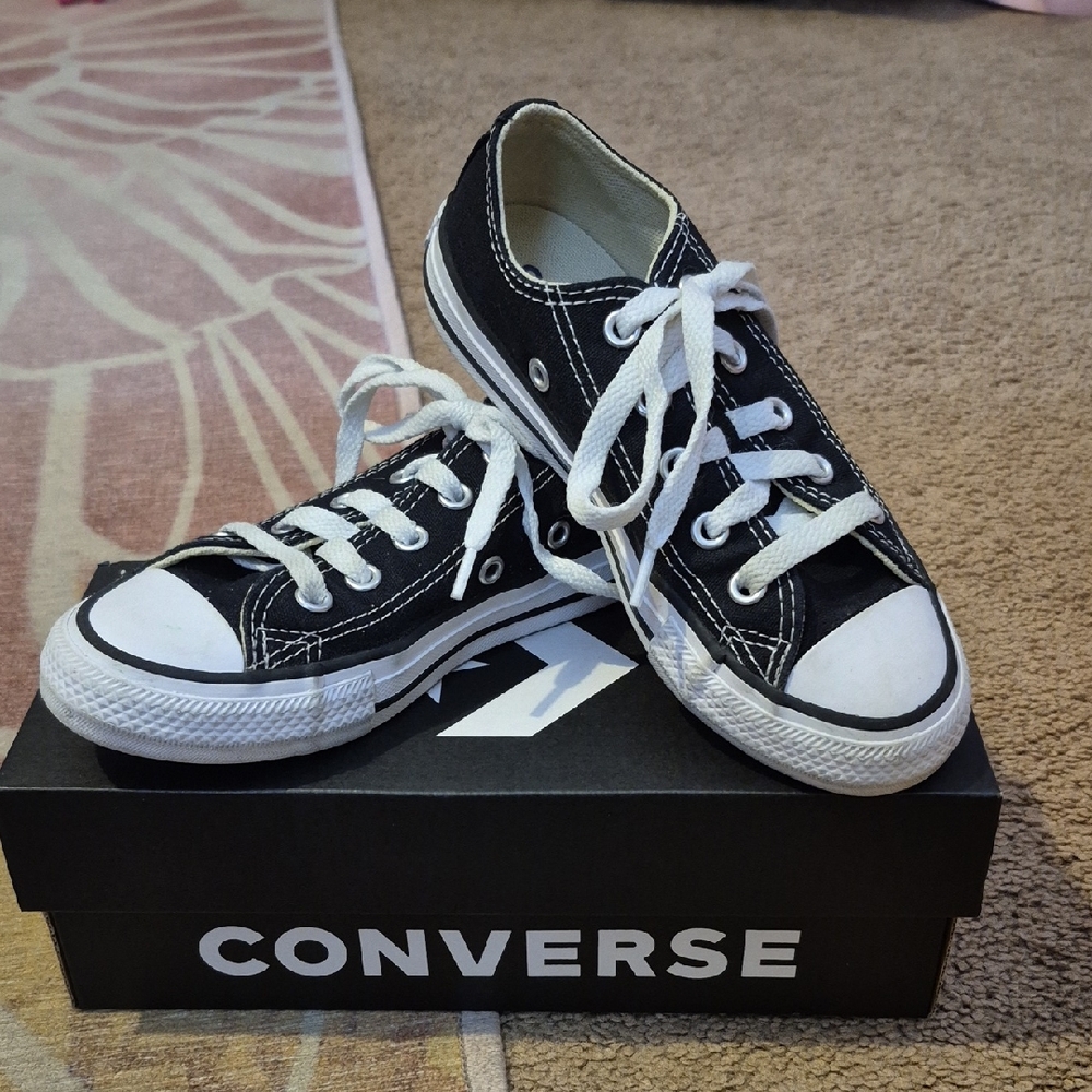 Converse Kids Black Sneakers